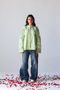 Fringe shirt in olive